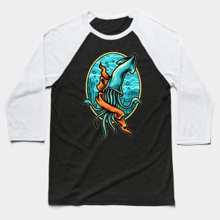 Mr. squid Baseball T-Shirt